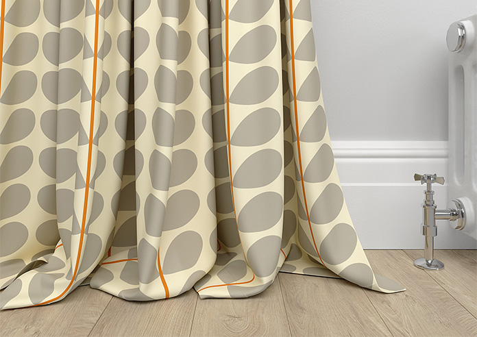 Orla Kiely Two Colour Stem, Warm Grey - Made to Measure Curtains - Image 6
